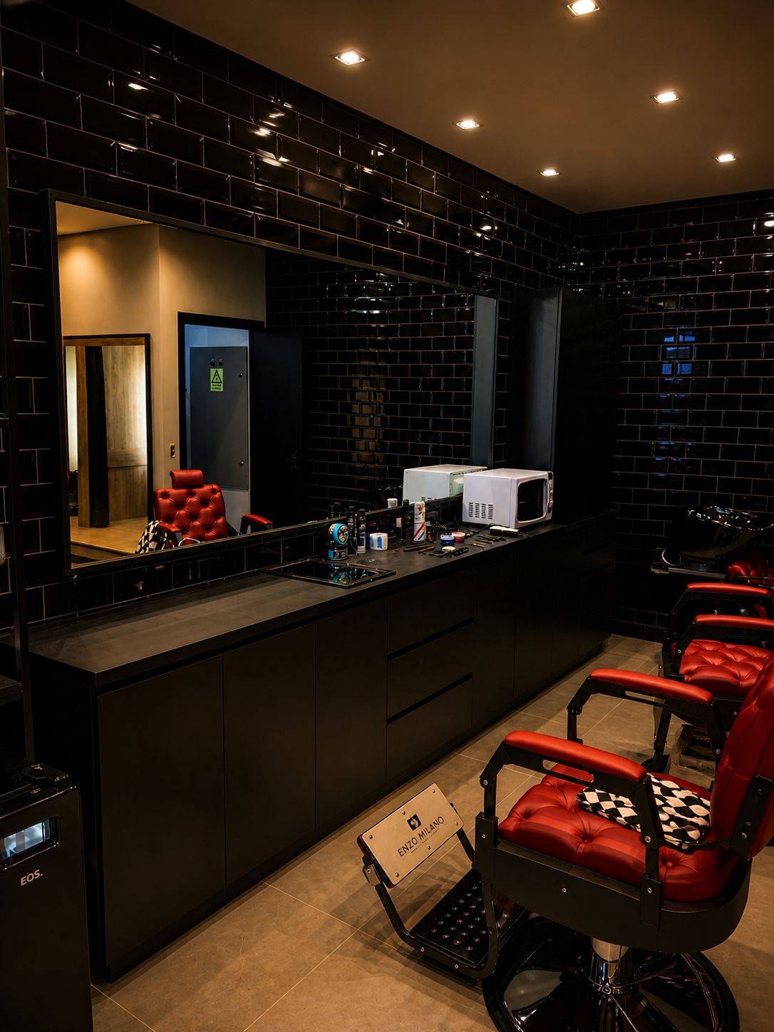 Barbearia integrada da Loja Conceito